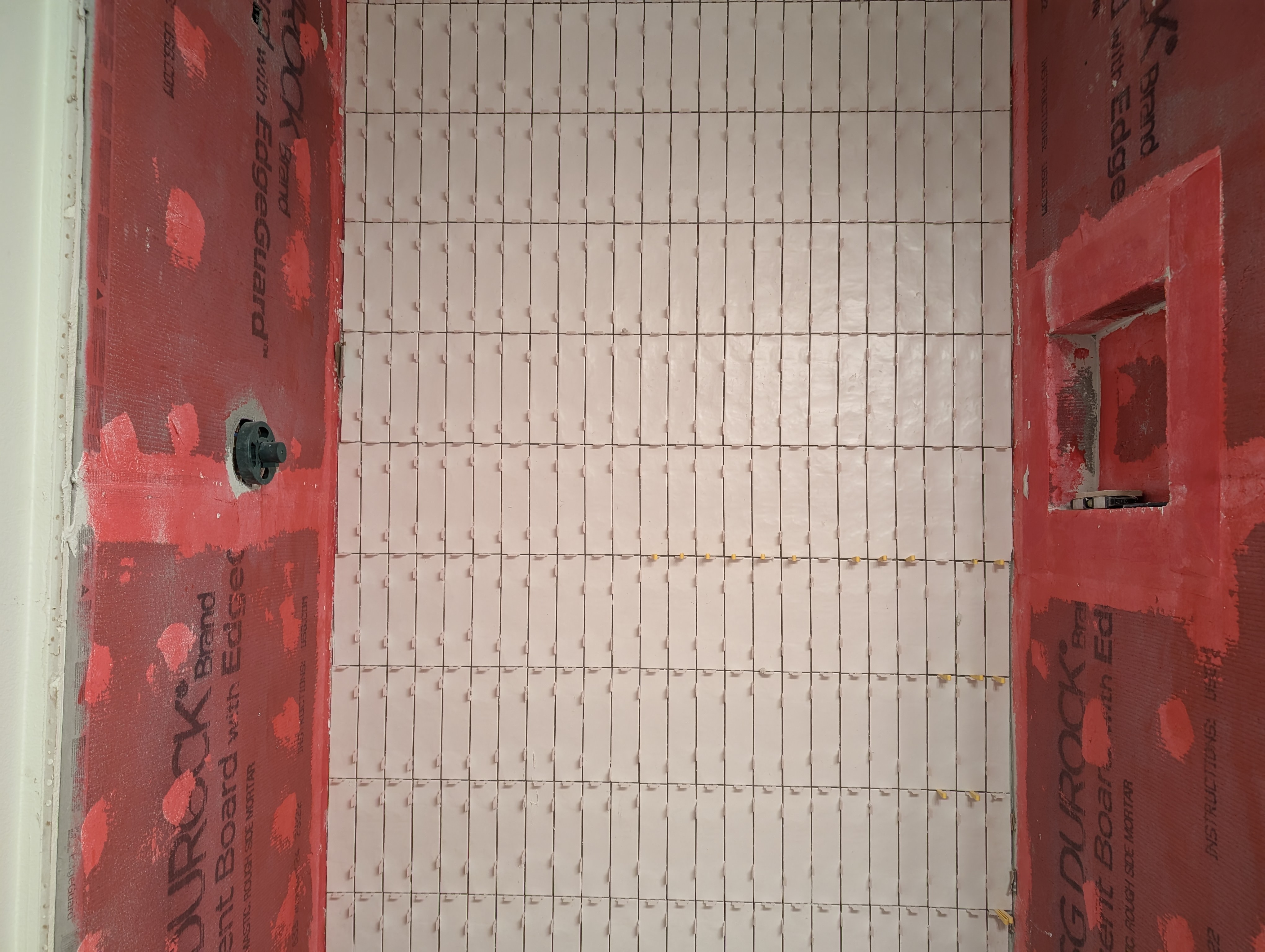 Finished bathroom remodel by Mad Home Improvements