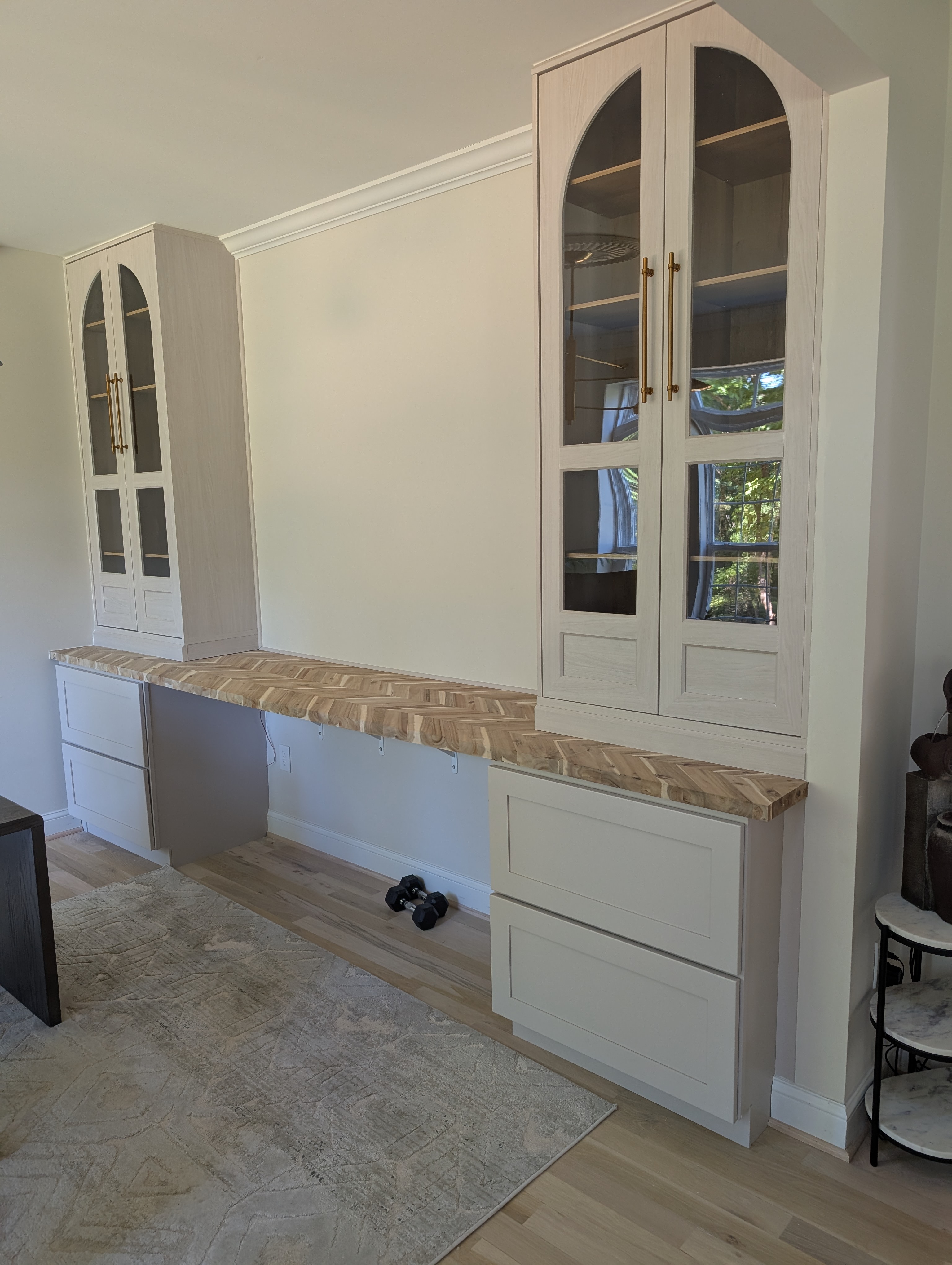 Finished bathroom remodel by Mad Home Improvements